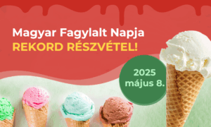 Rekordszámú részvétel a Magyar Fagylalt Napján 2025-ben!